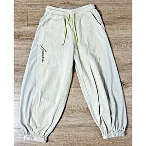 Vintage Kappa cream Sport Trousers Track Pants Men’s Azzurrro Active Sweat S